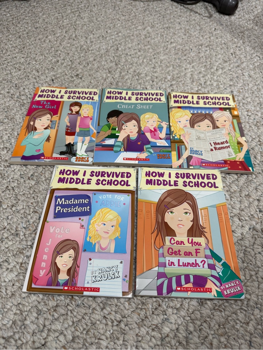 How I Survived Middle School Books